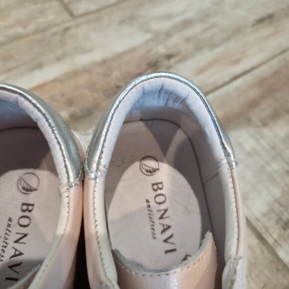 Bonavi Pink/Silver Lace-Up Shoes, Womans Size 36 - Picture 5 of 7